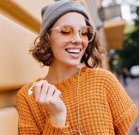 Girl with a phone